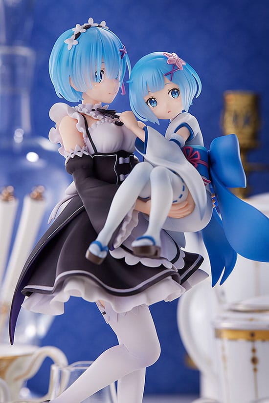 Re:Zero Starting Life in Another World from Zero - Rem & Childhood Rem - S-Fire figure 1/7 (SEGA)