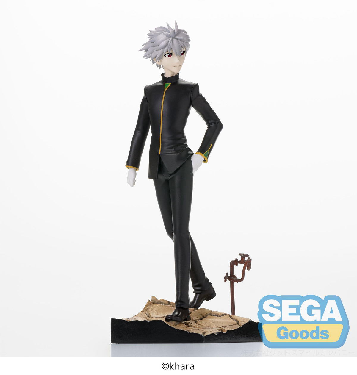 Evangelion 3.0 + 1.0 Thrice Upon a Time - Kaworu Nagisa - Commander Suit Ver. SPM Vignettum figurine (SEGA) (re-run)