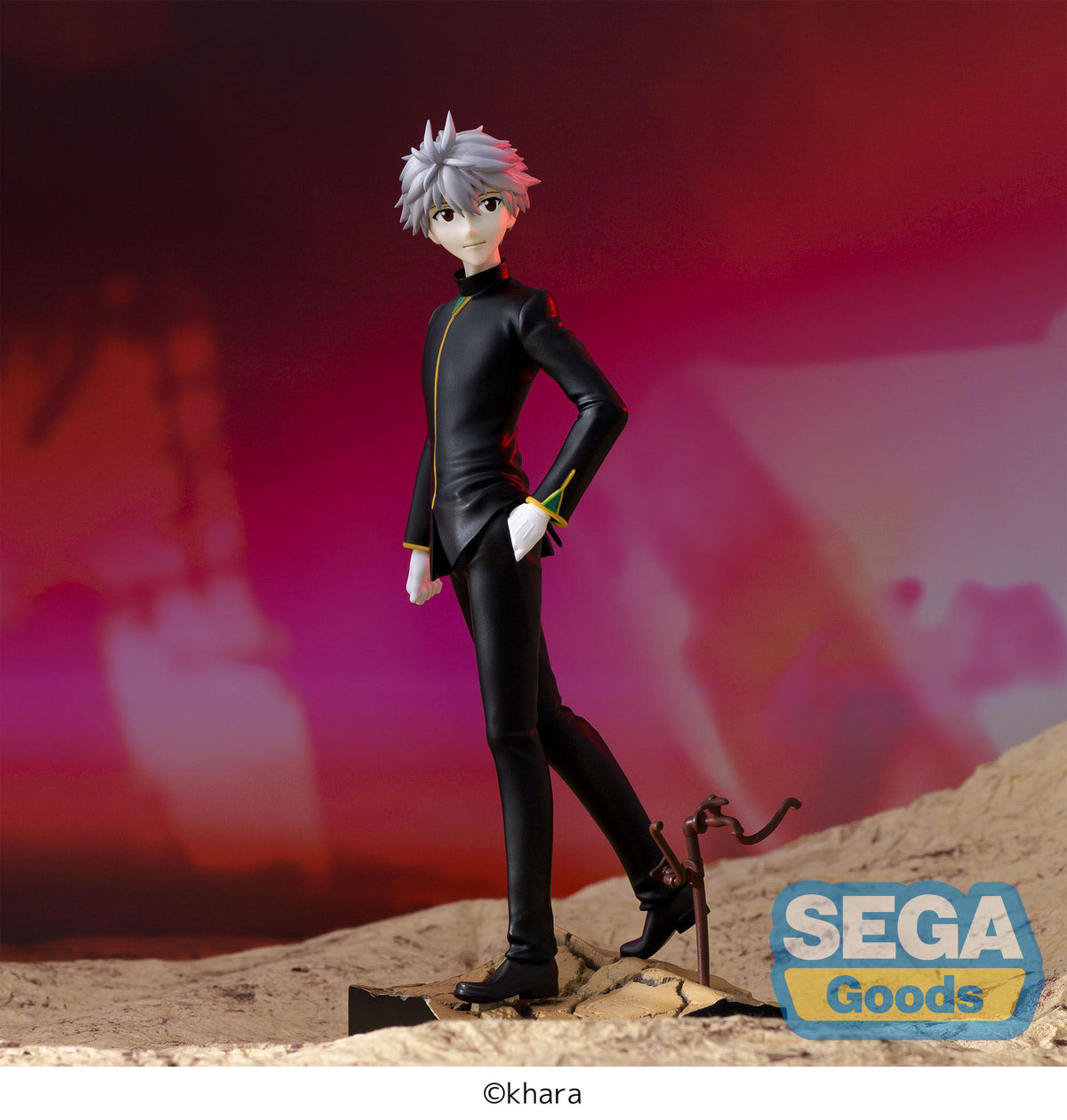 Evangelion 3.0 + 1.0 Thrice Upon a Time - Kaworu Nagisa - Commander Suit Ver. SPM Vignettum Figur (SEGA) (re-run)