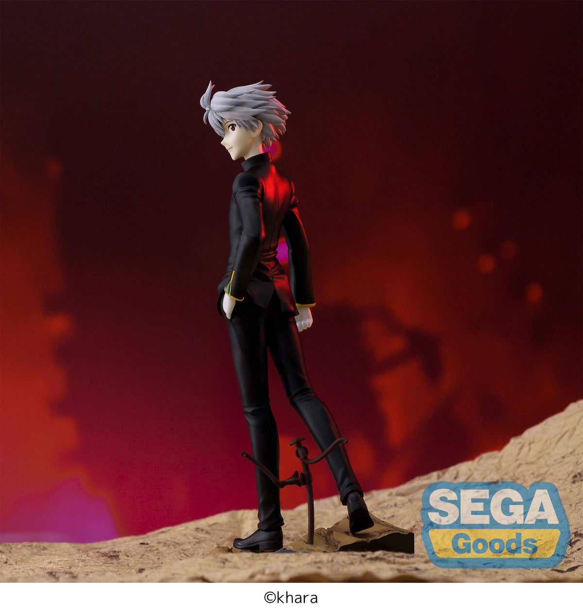 Evangelion 3.0 + 1.0 C'era una volta - Kaworu Nagisa - Tuta comandante Ver. SPM Vignettum figura (SEGA) (riedizione)