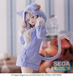 Re:Zero - Emilia - The Great Spirit Puck Mofumofu Ver. 2 Luminasta Figur (SEGA)