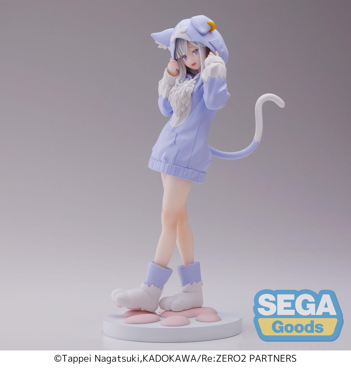 Re: Zero - Emilia - The Great Spirit Puck Mofumofu Luminasta Figure (Sega)