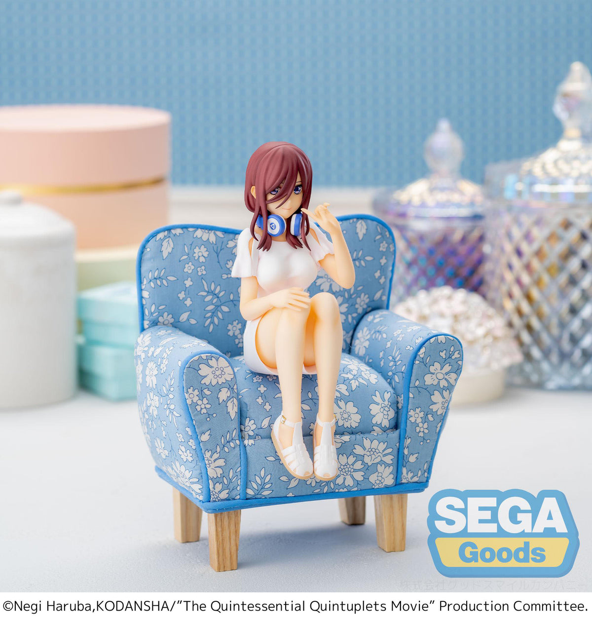 The Quintessential Quintuplets - Miku Nakano - PM Perching Figure (SEGA)