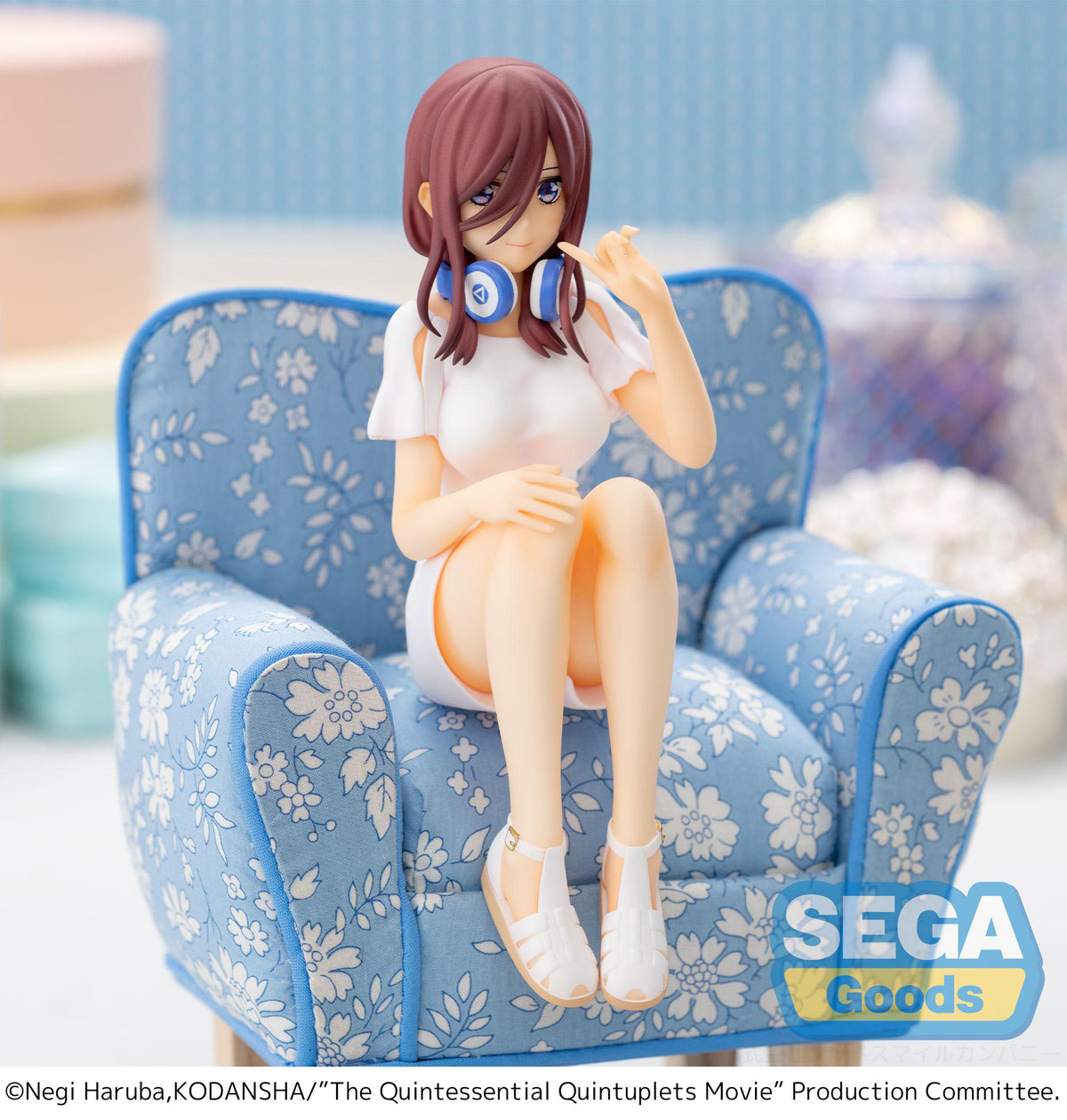 The Quintessential Quintuplets - Miku Nakano - PM Perching figurine (SEGA)