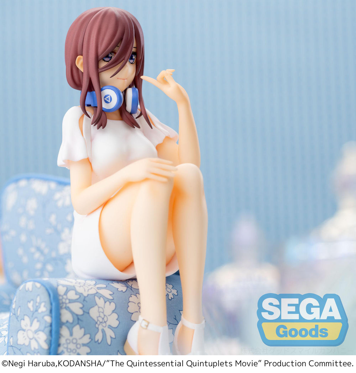 The Quintessential Quintuplets - Miku Nakano - PM Perching Figure (SEGA)