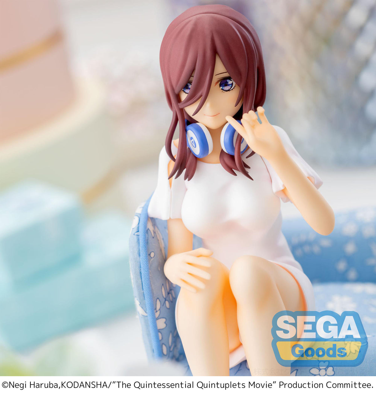 De Quintessential Quintuplets - Miku Nakano - PM Perching Figure (SEGA)