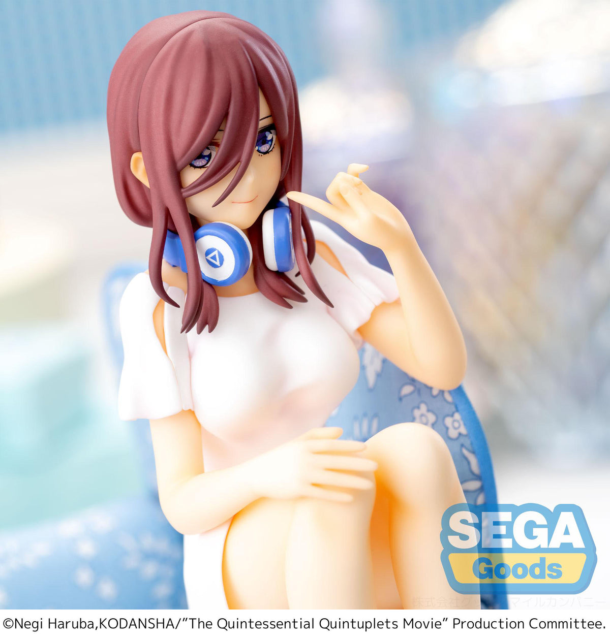 De Quintessential Quintuplets - Miku Nakano - PM Perching Figure (SEGA)