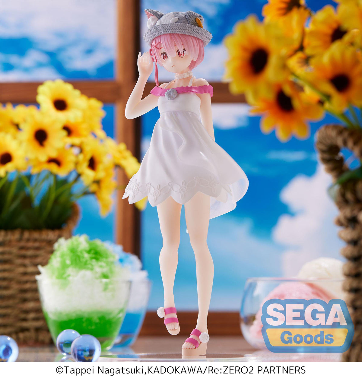 Re:Zero - Ram - Nyatsu Day Luminasta Figur (SEGA)