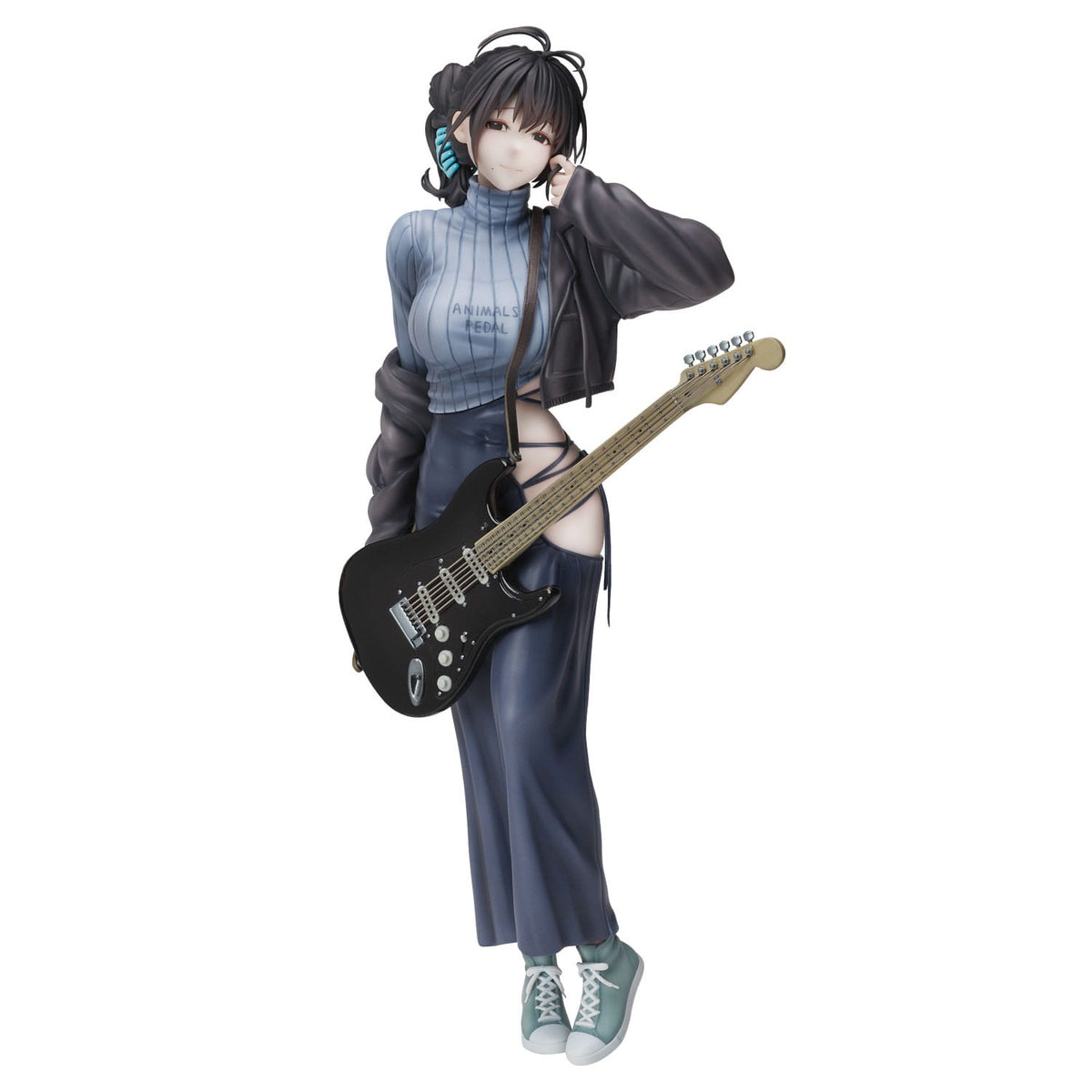 Original Character - Guitar Meimei - illustration by Juroku - Backless Dress Figurine (Sentinel)