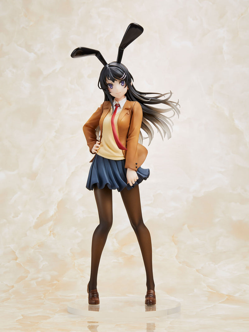Rascal Does Not Dream of Bunny Girl Senpai - Mai Sakurajima - School Uniform Bunny Ver. Figure (Taito)