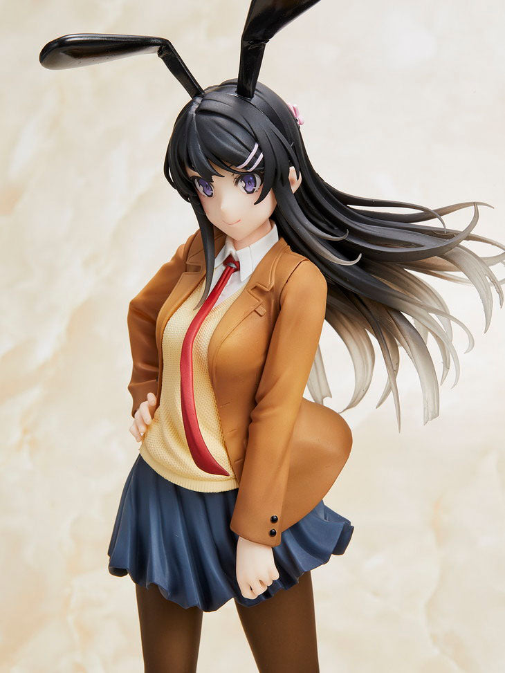 Rascal Does Not Dream of Bunny Girl Senpai - Mai Sakurajima - School Uniform Bunny Ver. Figure (Taito)