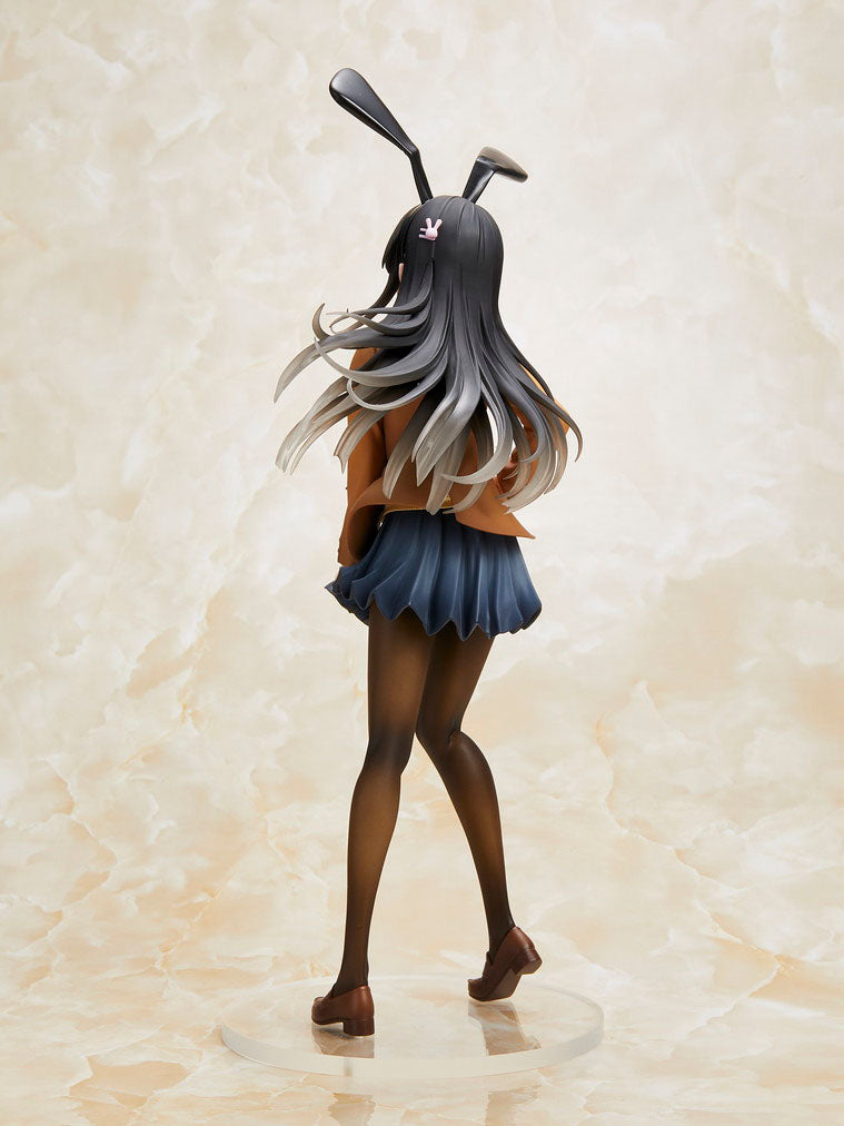 Rascal Does Not Dream of Bunny Girl Senpai - Mai Sakurajima - School Uniform Bunny Ver. figurine (Taito)