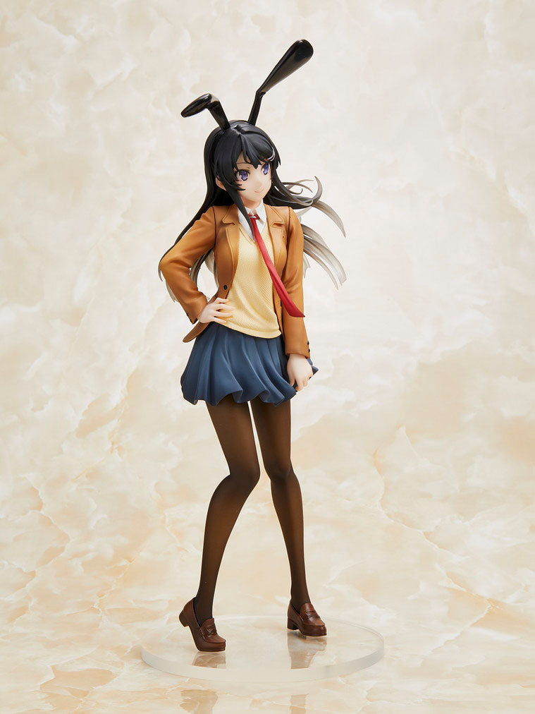 Rascal Does Not Dream of Bunny Girl Senpai - Mai Sakurajima - School Uniform Bunny Ver. Figur (Taito)