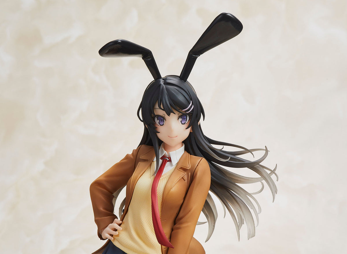 Rascal Does Not Dream of Bunny Girl Senpai - Mai Sakurajima - School Uniform Bunny Ver. Figur (Taito)