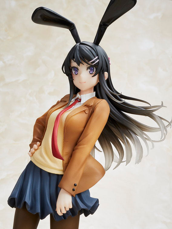 Rascal Does Not Dream of Bunny Girl Senpai - Mai Sakurajima - School Uniform Bunny Ver. Figure (Taito)