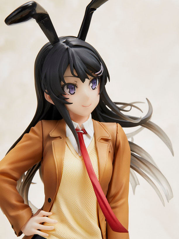 Rascal Does Not Dream of Bunny Girl Senpai - Mai Sakurajima - School Uniform Bunny Ver. Figure (Taito)