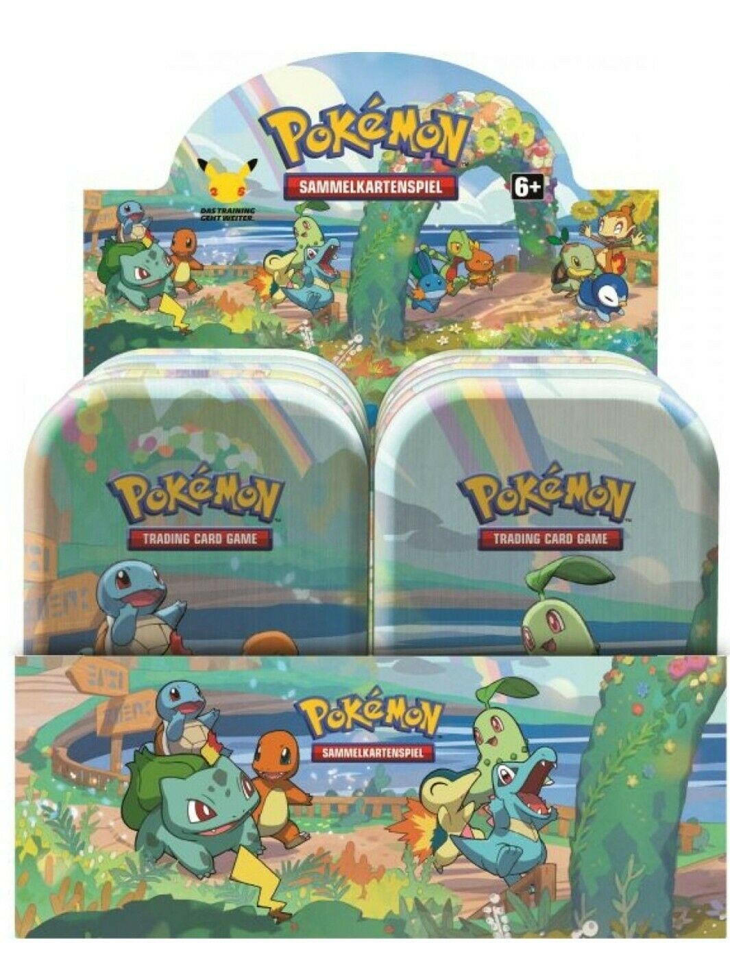 Pokemon Celebrations Mini Tins Display deutsch neu & ovp | fictionary world