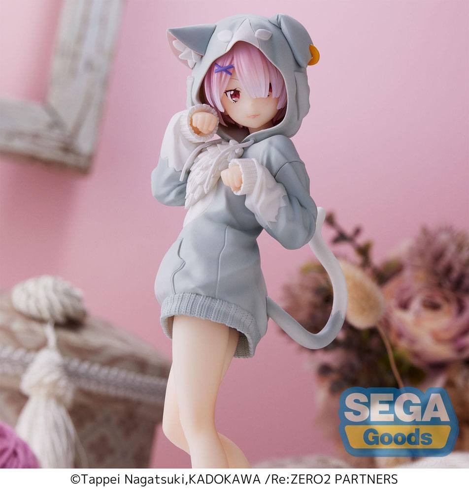 Re:Zero - Ram - De grote geest Puck SPM Figuur (SEGA)