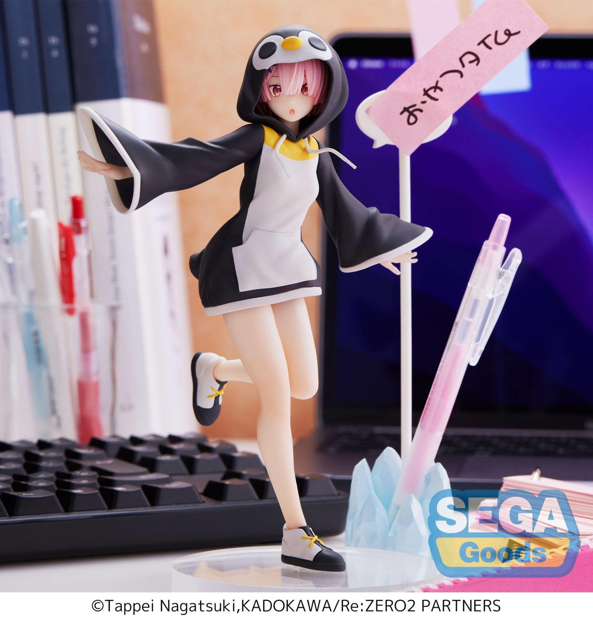 Re:Zero Starting Life in Another World - Ram - Kotoriasobi Pink Figur (SEGA) | fictionary world