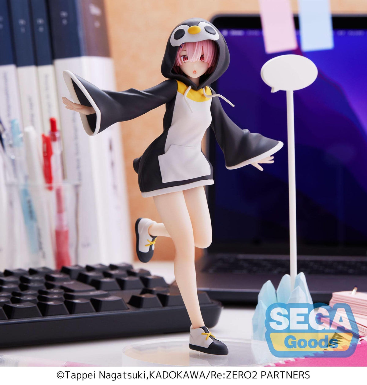 Re:Zero Starting Life in Another World - Ram - Kotoriasobi Pink Figur (SEGA) | fictionary world