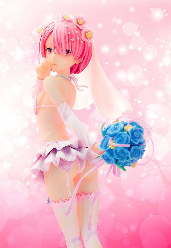 Re:Zero Starting Life in Another World - Ram - Wedding Ver. Figur 1/7 (Phat!) | fictionary world