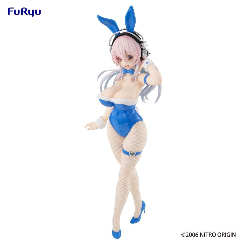 Super Sonico BiCute Bunnies Figur Blue Rabbit Ver. (Furyu) | fictionary world