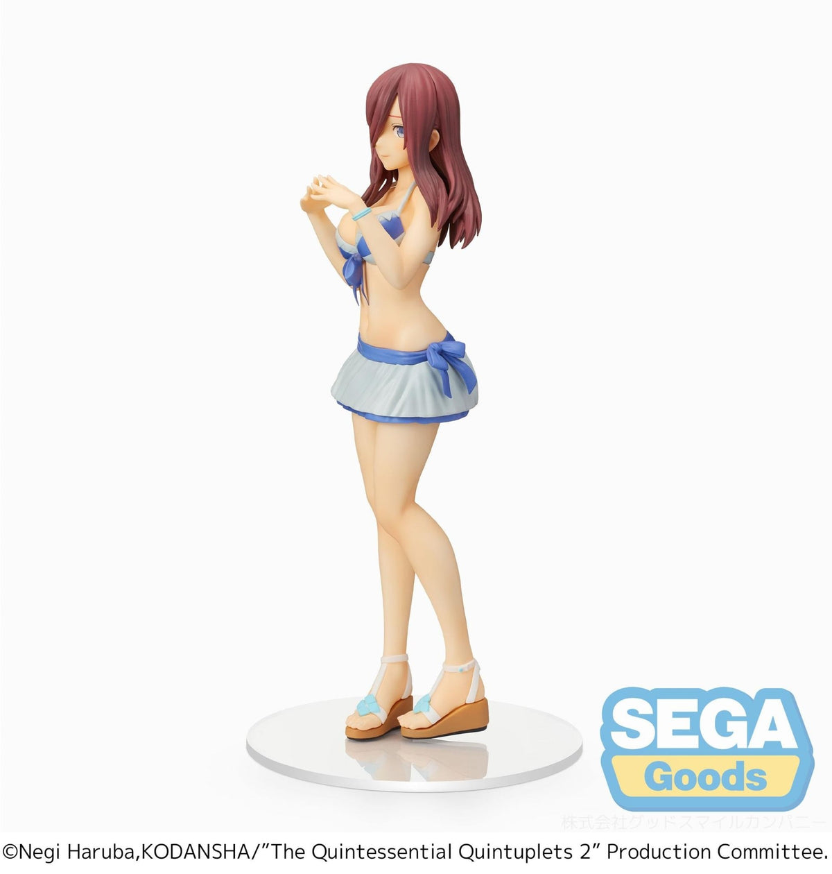 De Quintessential Quintuplets 2 - Miku Nakano - Bikini SPM Figuur (SEGA)