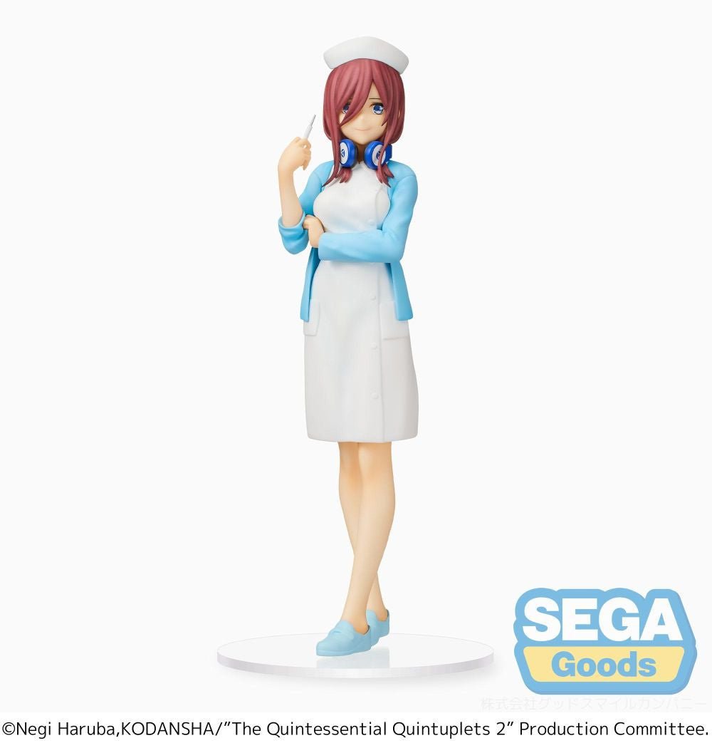 The Quintessential Quintuplets 2 - Miku Nakano - Nurse Ver. SPM Figur (SEGA) | fictionary world