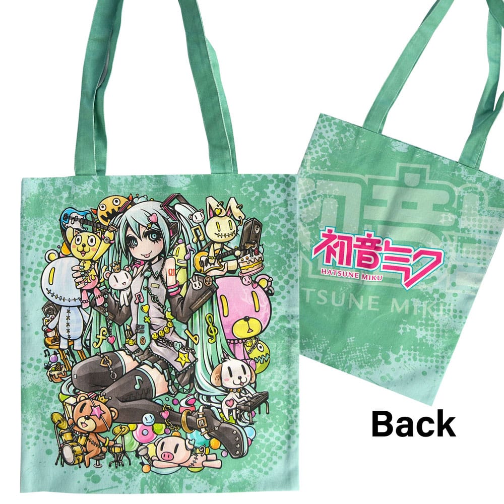Hatsune Miku - Tote Bag - Hatsune Miku & Wild Friends (Pop Buddies)